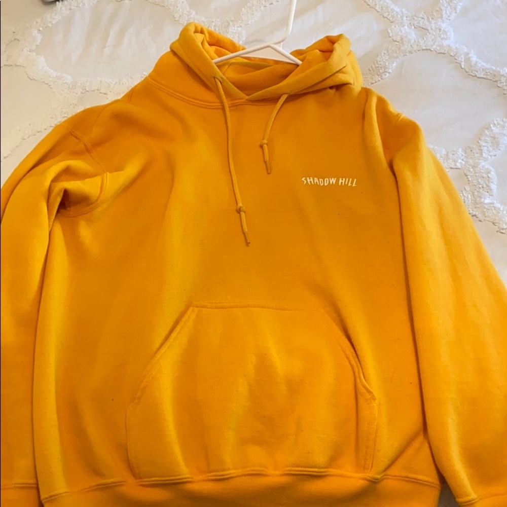 Shadow Hill Yellow Hoodie